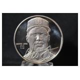 1oz .999 Silver Chipper Jones Round