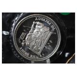 1oz .999 Johnson Matthey Silver Round in Package