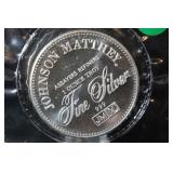 1oz .999 Johnson Matthey Silver Round in Package