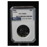 1963 Certified Proof Franklin Silver Half Dollar