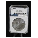 2016 Certified 1oz .999 Silver Eagle