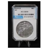 2007 Certified 1oz .999 Silver Eagle