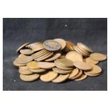 Lot of 76 Canada Cents