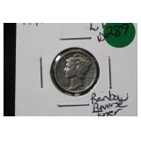 1941 Mercury Silver Dime