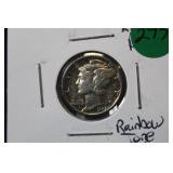 1945 Mercury Silver Dime