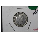 1909 Barber Silver Dime