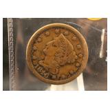 1846 Braided Hair Large Cent