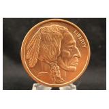 1oz .999 Copper Buffalo Coin