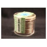 Roll of 12 UNC State Quarters Danbury Mint