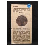 1922-S Peace Silver Dollar