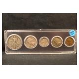 1945 U.S Mint Silver Mint Set
