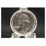 1963-D Washington Silver Quarter