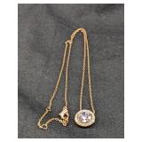 Swarovski Lovely Necklace in rose gold-tone