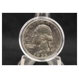 1955-D Uncirculated Washington Silver Quarter