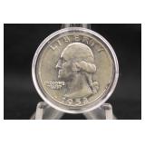 1958-D Washington Silver Quarter