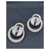 Sandy Baker .925 Earrings   10.1g