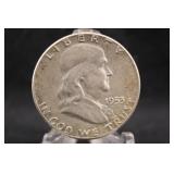 1953 Franklin Silver Half Dollar