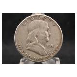 1951 Franklin Silver Half Dollar