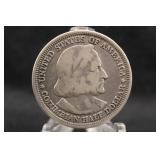 1893 Columbus Commemorative Silver Half Dollar