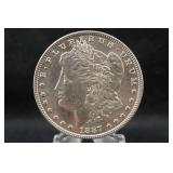 1887 Silver Morgan Dollar