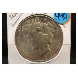 1928 Silver Peace Dollar