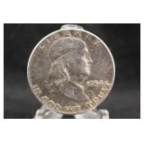 1954-D Franklin Silver Half Dollar