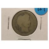 1915-S Silver Barber Quarter