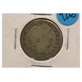 1898 Silver Barber Quarter