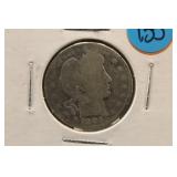 1901 Silver Barber Quarter