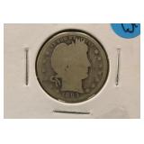 1893 Silver Barber Quarter