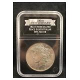 1923 Uncirculated Silver U.S. Peace Dollar