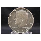1964 Silver Kennedy Half Dollar