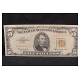 1963 $5 Red Seal Note