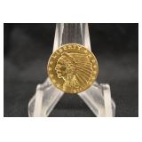 1911 $2.5 Pre-33 Gold U.S. Indian Coin