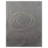 .925 Silver 16-18" Chain   2.5 grams
