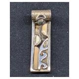 .925 Silver Vintage Art Deco Style Pendant