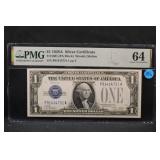 1928-A Silver Certificate Note