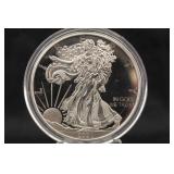 2021 Proof Cameo 1oz .999 Silver Eagle