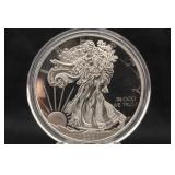 2021 Proof Cameo 1oz .999 Silver Eagle