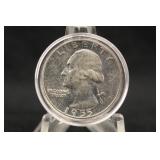 1955 Uncirculated Washington Silver Quarter