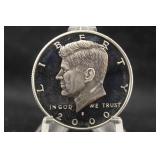 2000-S 90% Silver Kennedy Half Dollar