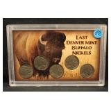 Last Denver Mint Buffalo Nickels Set