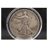 1942 Walking Liberty Silver Half Dollar