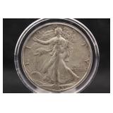 1945 Walking Liberty Silver Half Dollar