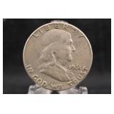 1961 Franklin Silver Half Dollar
