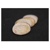 Lot of 5 Mixed Date Silver Dimes