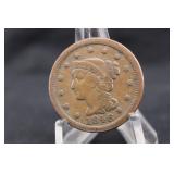 1846 Braided Hair Large Cent