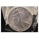 2001 1oz .999 Pure Silver Eagle