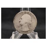 1935-S Silver Washington Quarter