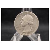 1939-D Silver Washington Quarter